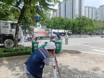 C&ocirc;ng ty TNHH MTV X&acirc;y dựng Đo đạc Mạnh Trường An Thi c&ocirc;ng trắc đạc & quan trắc c&ocirc;ng tr&igrave;nh MCT3.7 